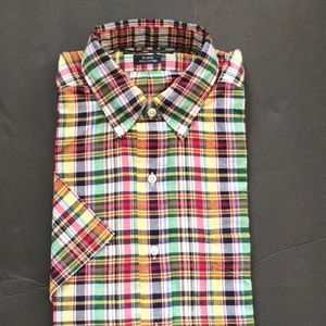Men- Ralph Lauren short Sleeve bottom down Shirt
